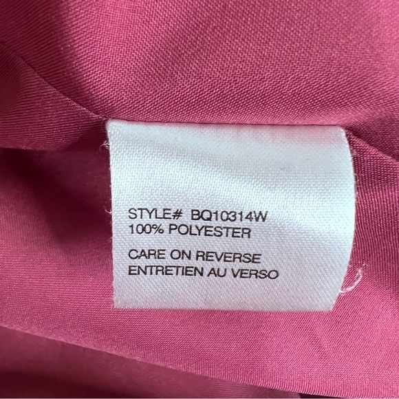 CONRAD C Pink Faux Suede Jacket Size 24 - Picture 10 of 11